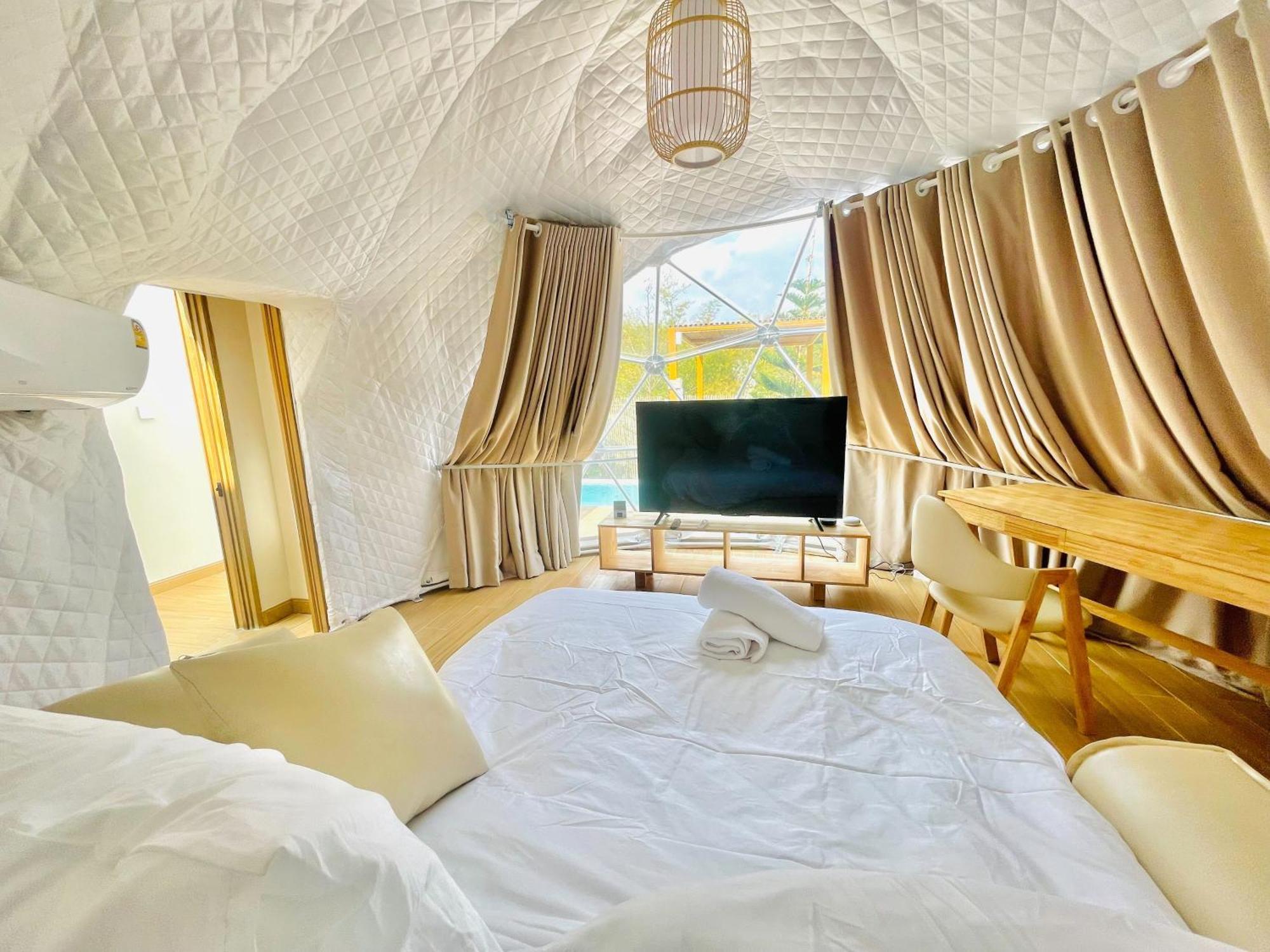 The X10 Nordic Tent And Glamping Pool Villa Khaoyai เขาใหญ่ - Sha Certified Ban Thung Sawang Esterno foto