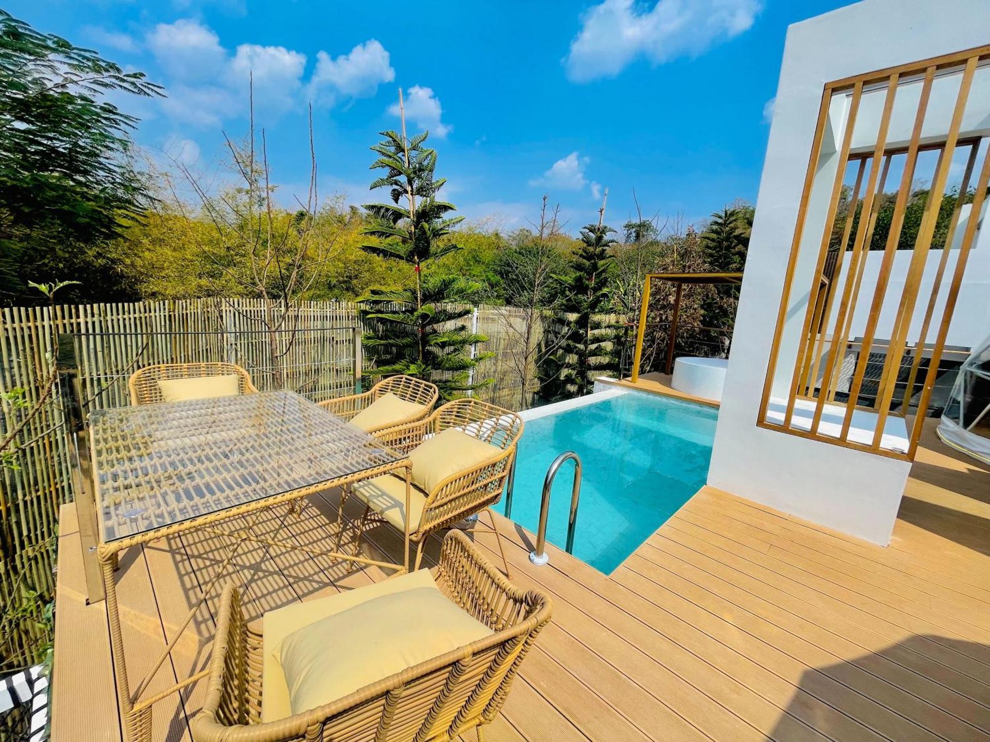 The X10 Nordic Tent And Glamping Pool Villa Khaoyai เขาใหญ่ - Sha Certified Ban Thung Sawang Esterno foto