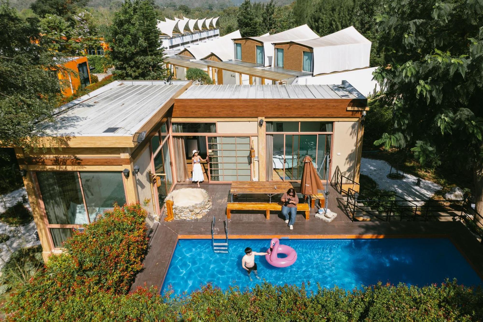 The X10 Nordic Tent And Glamping Pool Villa Khaoyai เขาใหญ่ - Sha Certified Ban Thung Sawang Esterno foto